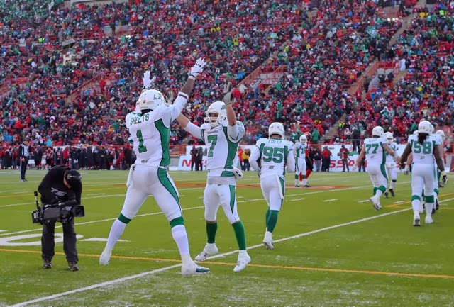 MOSAIC PLACE RECAP: RIDERS 35 STAMPEDERS 13