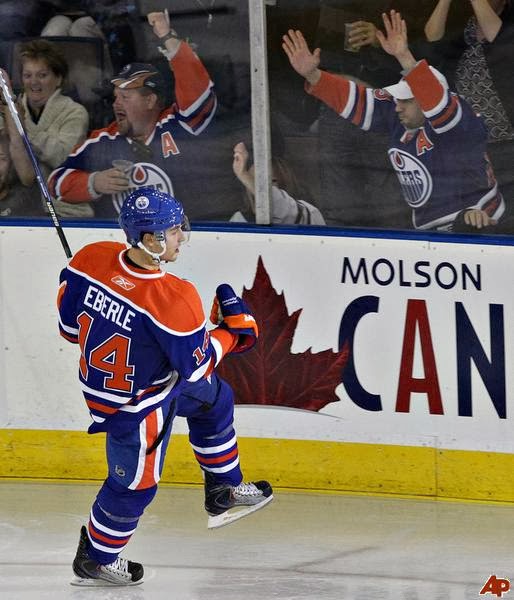 EBERLE AND OILERS BACK AT IT