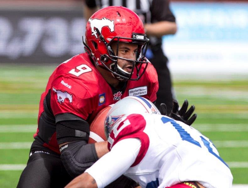 STAMPEDERS 29 ALOUETTES 8