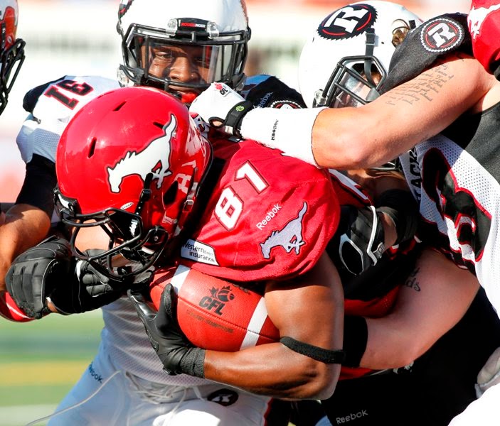 STAMPEDERS 38 REDBLACKS 17