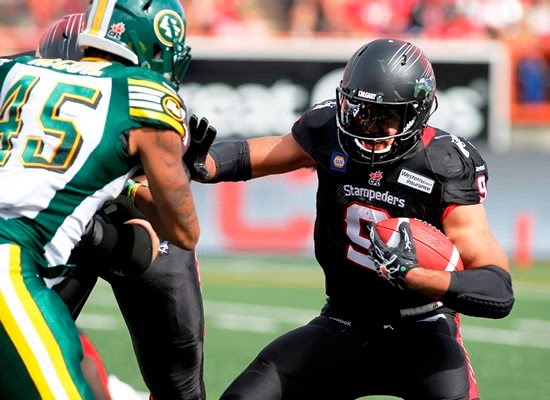 STAMPEDERS 28 ESKIMOS 13