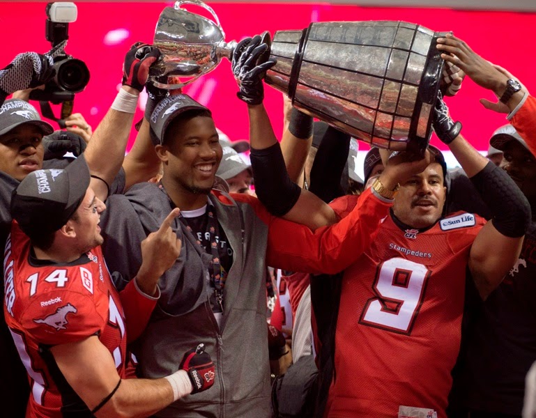 STAMPEDERS WIN GREY CUP