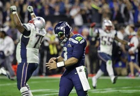 SUPER BOWL XLIX: PATRIOTS 28 SEAHAWKS 24