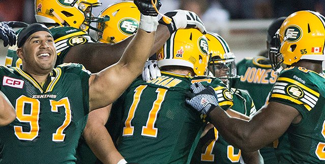 ESKIMOS 15 ALOUETTES 12