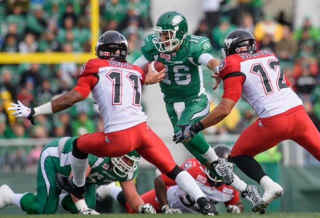 MOSAIC PLACE RECAP: STAMPEDERS 34 ROUGHRIDERS 31