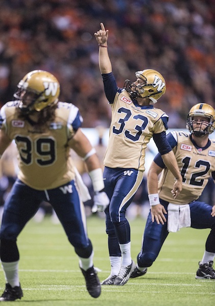 BLUE BOMBERS 29 LIONS 26