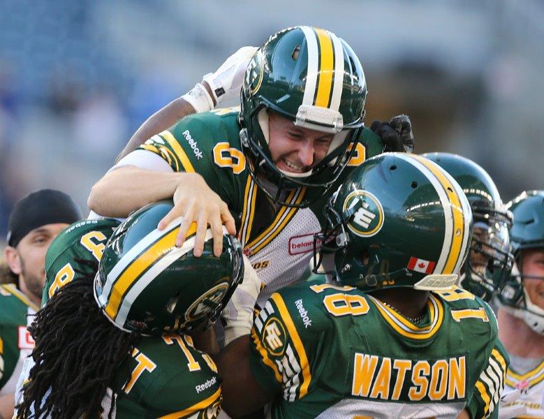 ESKIMOS 24 BLUE BOMBERS 23