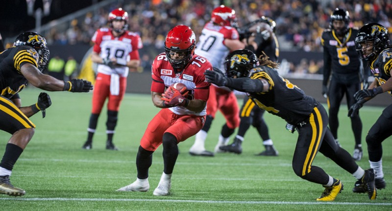 STAMPEDERS 23 TIGER-CATS 20