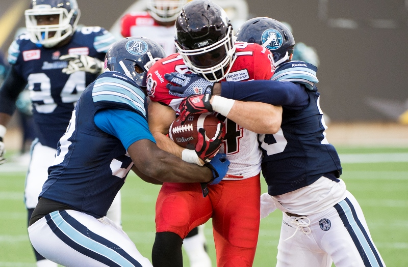 STAMPEDERS 27 ARGONAUTS 15