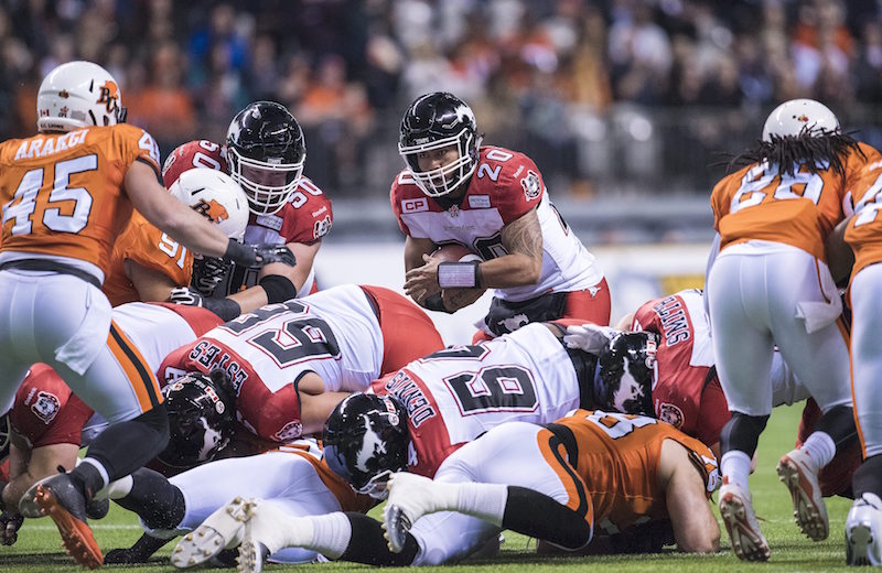 STAMPEDERS 28 LIONS 7