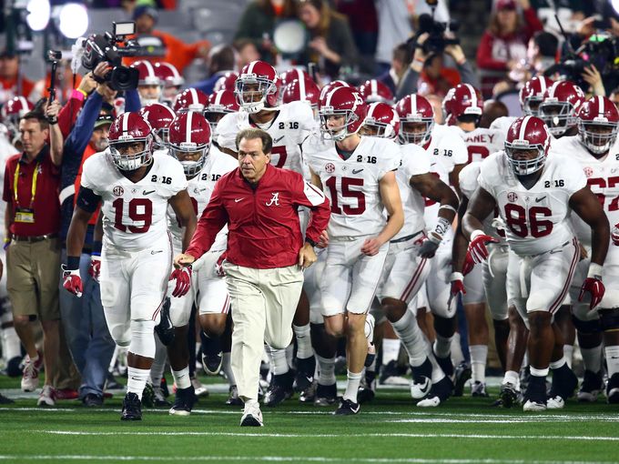 TIDE ROLLS TO NATIONAL TITLE VICTORY, 45-40 OVER CLEMSON