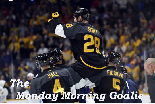 THE MONDAY MORNING GOALIE