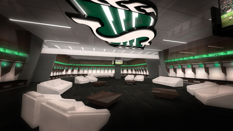 RIDERS UNVEIL LOCKER ROOM, FACILITIES, ETC.