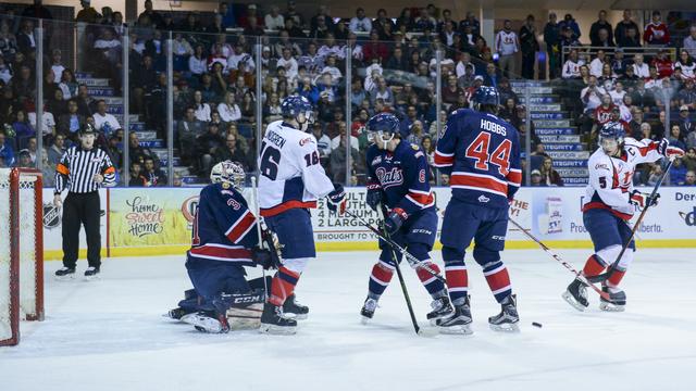 PATS 3 HURRICANES 0 — REGINA SPLITS IN LETHBRIDGE