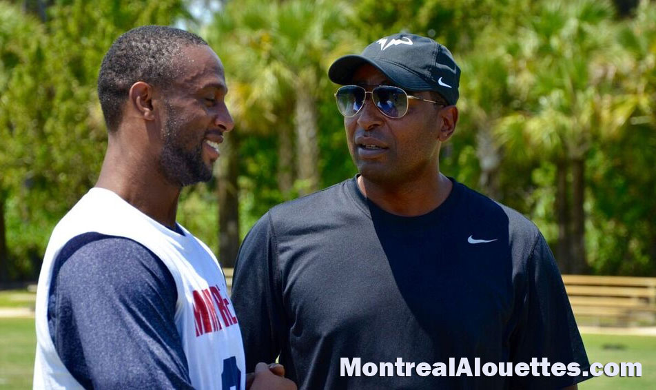 CRIS CARTER, US ARMY ADDRESS ALOUETTES ON DAY 2