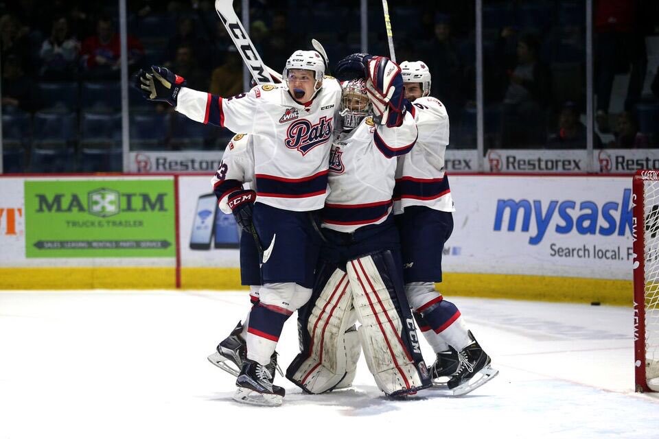 PATS 6 REBELS 3, RED DEER LEADS 2-1