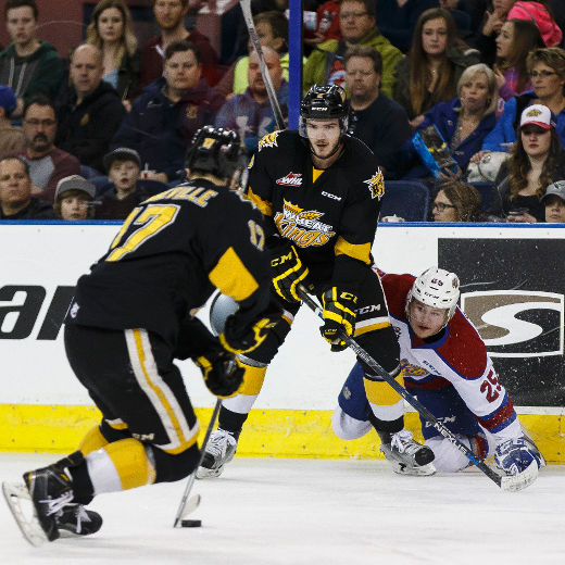 WHEAT KINGS TIE UP SERIES WITH OIL KINGS