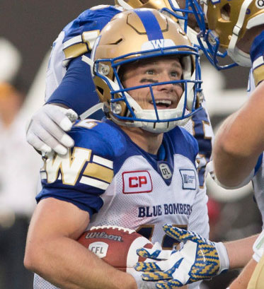 BLUE BOMBERS 28 TIGER-CATS 24