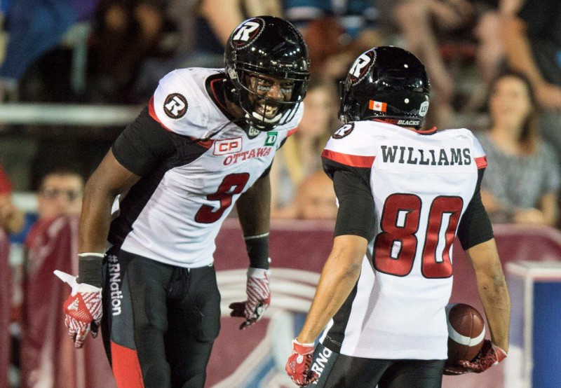 REDBLACKS 28 ALOUETTES 13