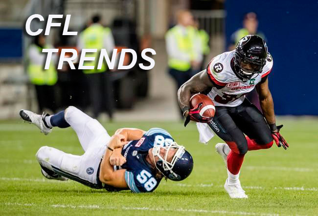 WEEK 5 CFL TRENDS