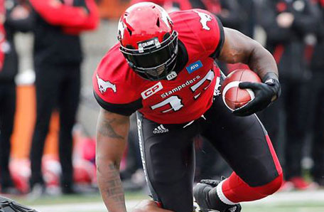 STAMPEDERS 30 TIGER-CATS 24