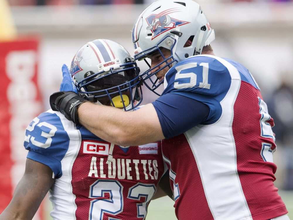 ALOUETTES 17 STAMPEDERS 8