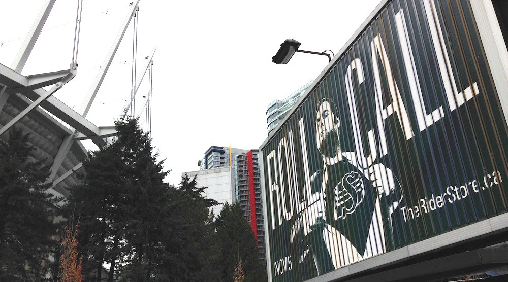 VANCOUVER BLOGGER OFFENDED BY RIDER BILLBOARD