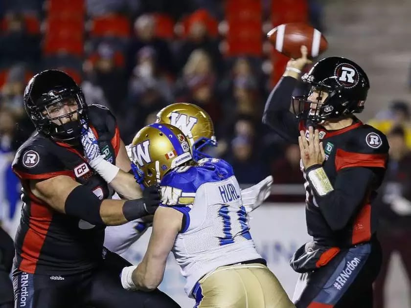 BOMBERS 33 REDBLACKS 20, LIONS FACE MUST-WIN FOR SECOND PLACE