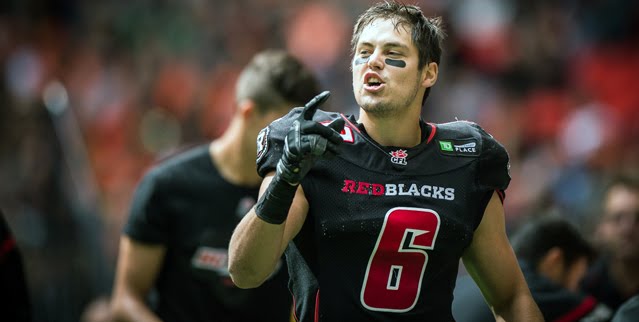 REDBLACKS KEEP PRUNEAU IN RED & BLACK