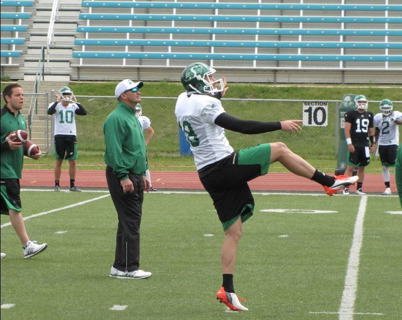 RIDERS RE-SIGN PUNTER JOSH BARTEL