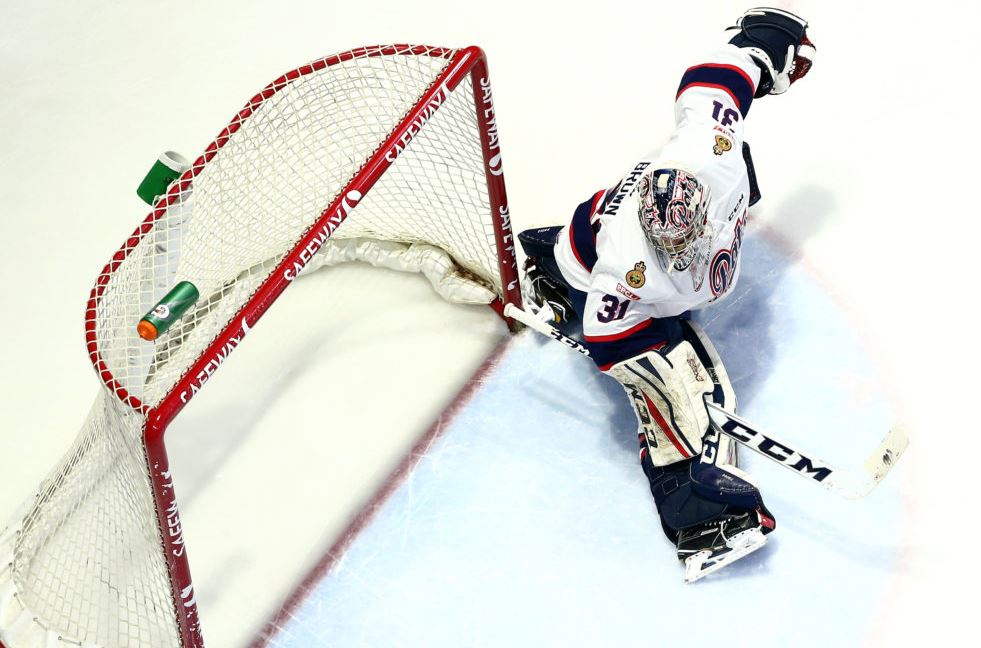 BROWN NAMED GOALIE OF THE WEEK