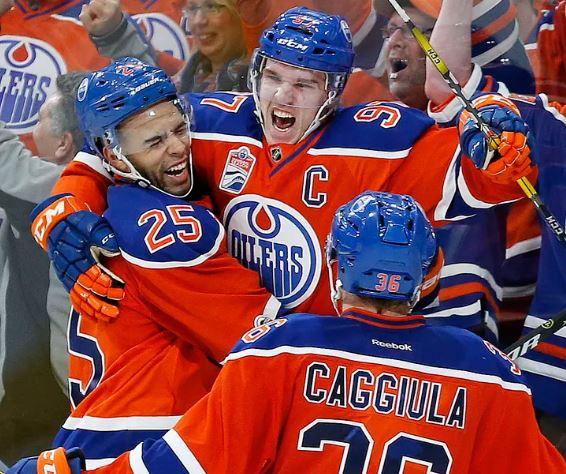 OILERS EVEN SERIES, DOWN SHARKS 2-0