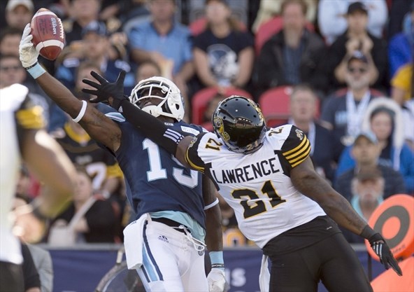 ARGONAUTS 32 TIGER-CATS 15