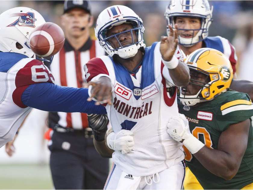 ESKIMOS 23 ALOUETTES 19