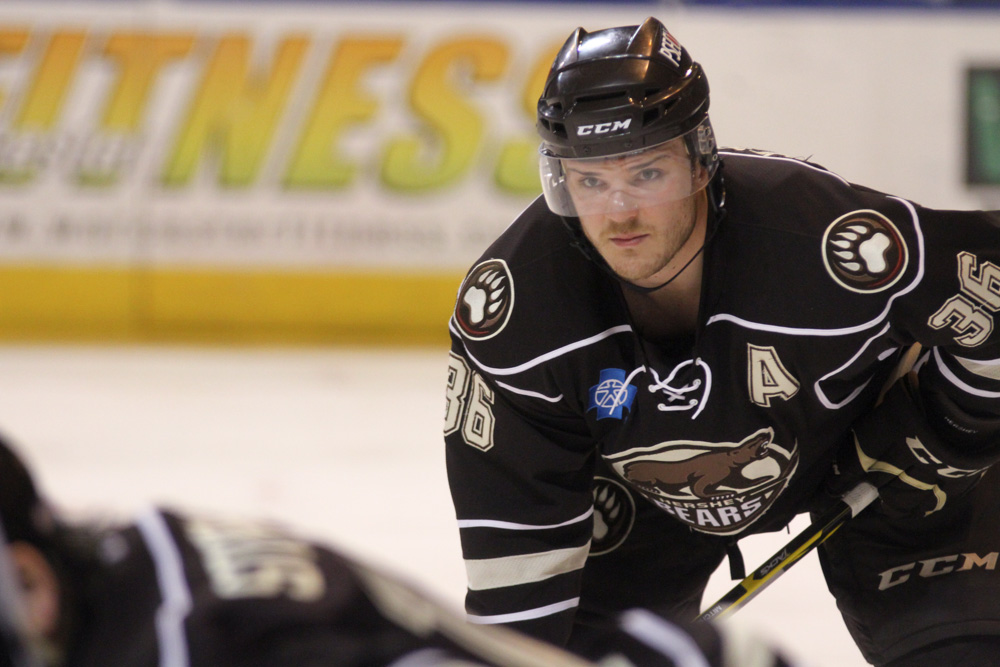 HERSHEY BEARS RE-SIGN REGINA’S GARRETT MITCHELL