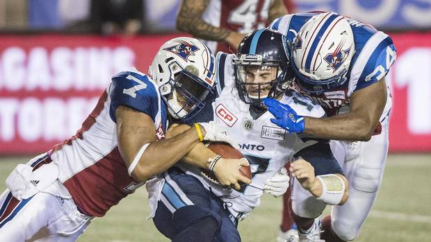 ALOUETTES 21 ARGONAUTS 9