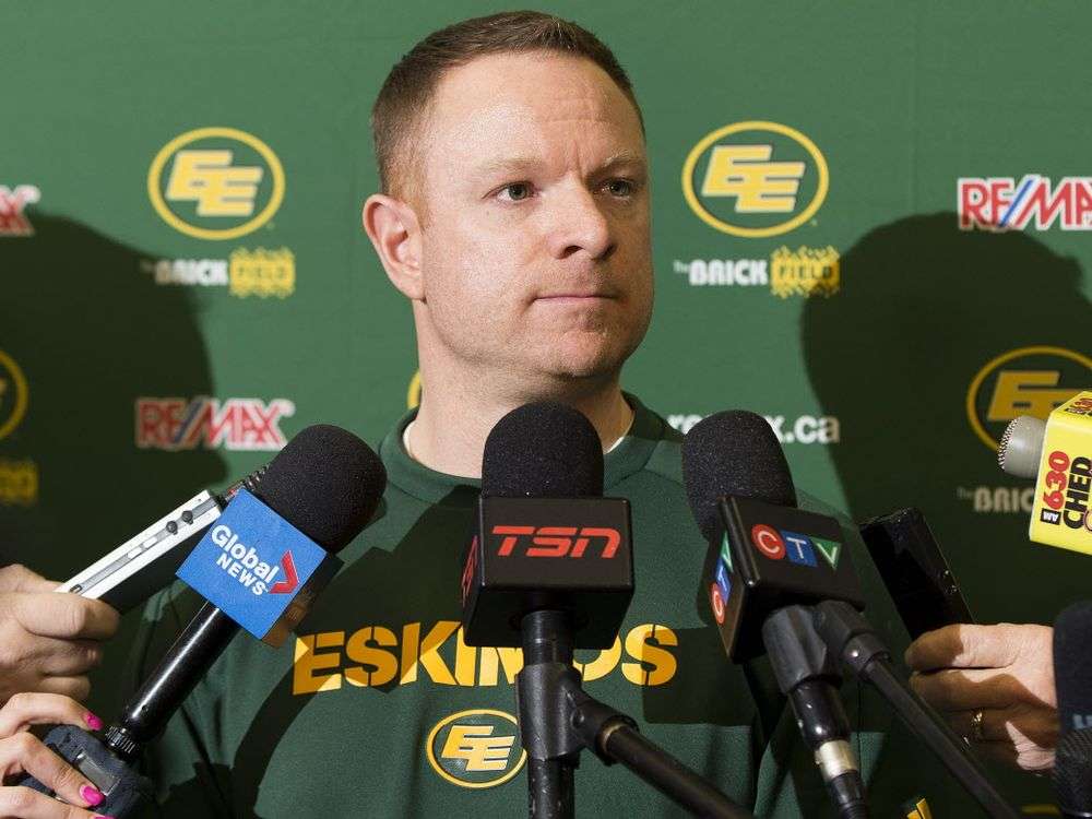 ESKIMOS GM STANDS BEHIND HIS HEAD COACH