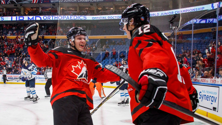 CANADA TOPS FINLAND 4-2 TO OPEN WORLD JUNIOR TOURNAMENT