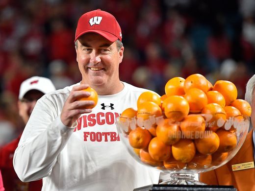 FORMER RIDER ASSISTANT LEADS WISCONSION TO ORANGE BOWL WIN