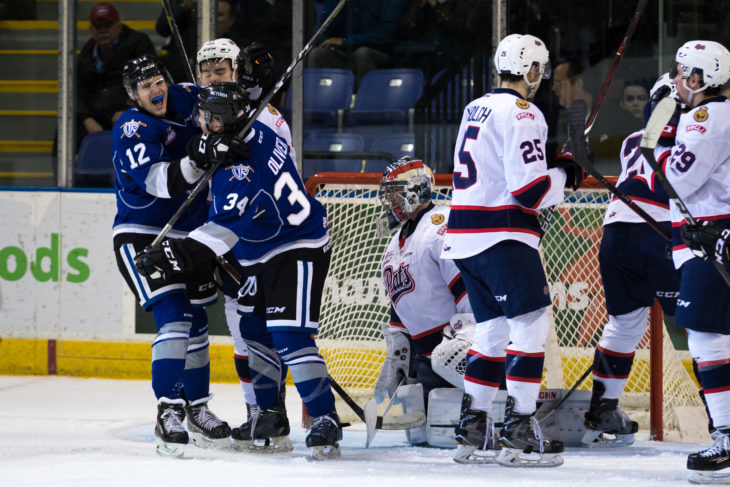 COORS LIGHT RECAP: PATS FALL 2-1 IN VICTORIA