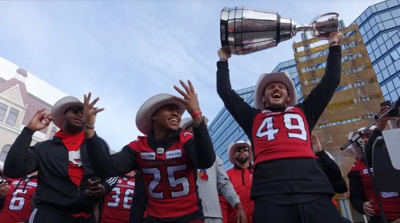 STAMPEDERS CELEBRATED, BO LEVI TALKS NFL