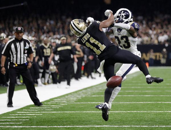 NFL RULES RAMS-SAINTS “RE-DO” UNFEASIBLE